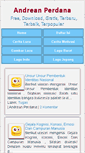 Mobile Screenshot of andreanperdana.com