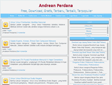 Tablet Screenshot of andreanperdana.com